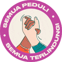 No Means No Human Rights Sticker by The Body Shop