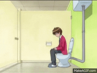 door bathroom GIF
