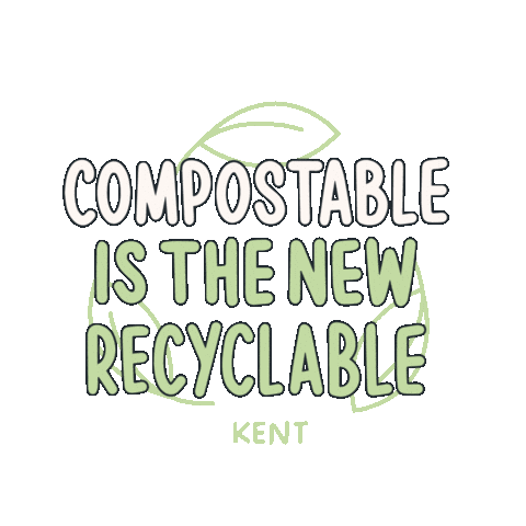 wearkent sustainable kent circular compostable Sticker
