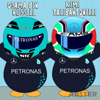 Penguin F1 GIF by Abster