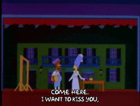 season 4 kiss GIF