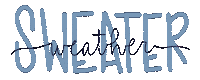 Sweater Weather Winter Sticker