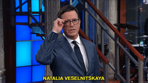 stephen colbert russia GIF by The Late Show With Stephen Colbert