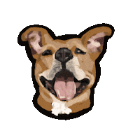Dog Customportrait Sticker by HeARTs Speak