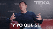 No Se Reaction GIF by Teka