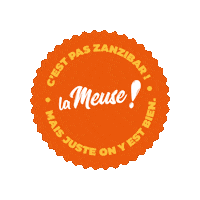 Meuse juste grand est meuse la meuse Sticker