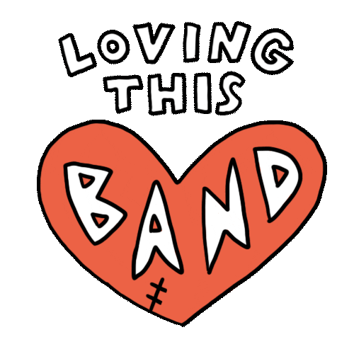 Band Love Sticker by Treefort Music Fest