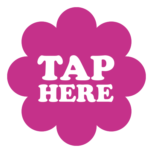 tap tap flowers Sticker by Salam Sisters