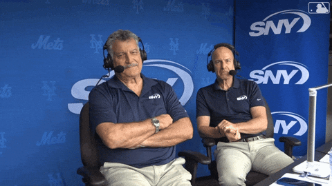 Keith Hernandez Smile GIF by New York Mets
