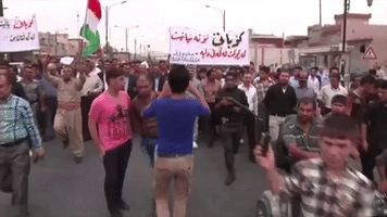 Protests Against Turkey Take Place in Iraqi City of Kirkuk