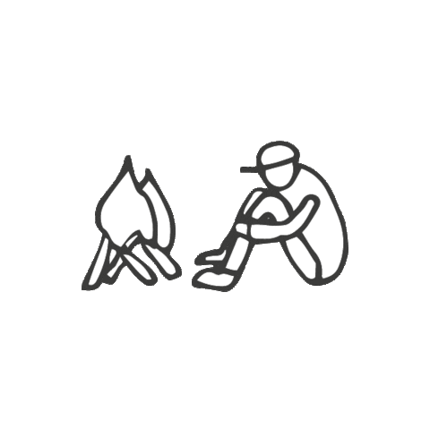 fire camping Sticker by Helly Hansen