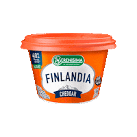 Mastellone cheddar finlandia la serenisima queso finlandia Sticker