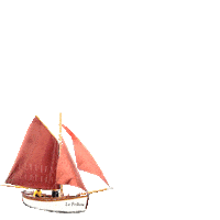 lefrihou sailing sailor oldboat lefrihou Sticker