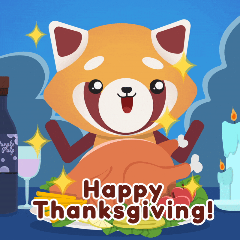 Happy Dinner GIF by The Plooshies