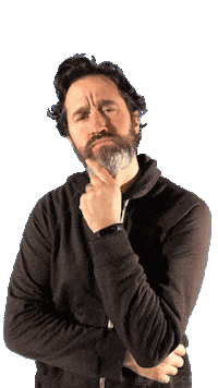 JesseHladyStudios huh thinking hmm interesting Sticker