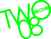 TWO08 idaho 208 sled sledding Sticker