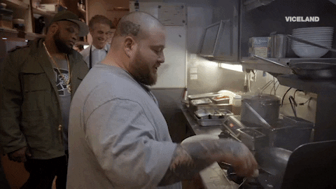 action bronson cooking GIF by F*CK, THAT'S DELICIOUS