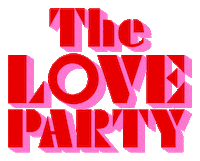 Love Party Sticker by Marcia Selden