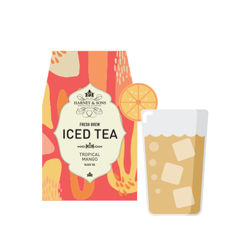Tea Time Summer Sticker by Harney and Sons Tea