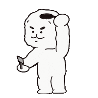 dongm1n dog 푸들 dooong Sticker