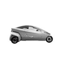 Electric Car Power Sticker by HelixMotors