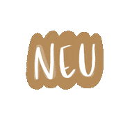 Neu New Instastory Neuerpost Ankündigung Announcement Handlettering Brownish Scandic Sticker by Coreanda