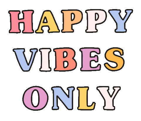 good vibes love Sticker by Nora Fikse