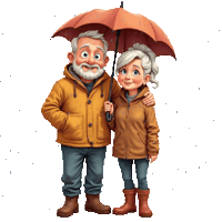 Its Raining Its Pouring Still In Love Sticker