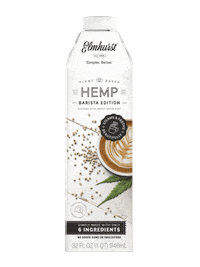 Hemp Vegan Milk Sticker by Elmhurst 1925