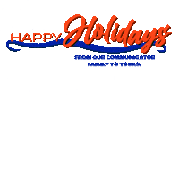 Snow Orange Sticker by UF J-School