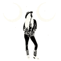 Country Music Sticker by Rhianna Moon