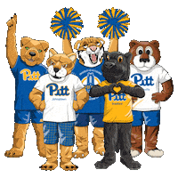 Pitt Roc Sticker by University of Pittsburgh