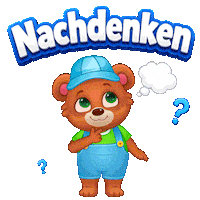 Think German Sticker by Lucas and Friends by RV AppStudios