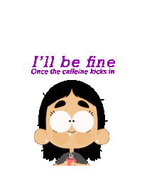 Coffee Work Sticker