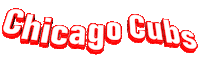 Chicago Cubs Baseball Sticker by GIPHY Text