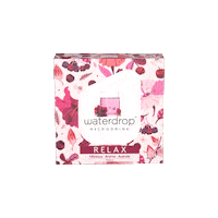 waterdropofficial water relax glow clean Sticker