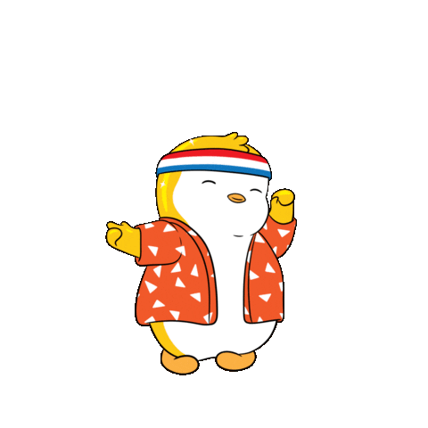 Lets Go Dancing Sticker by Pudgy Penguins