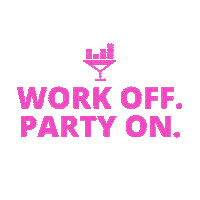 Party Work Sticker by Biza Cocktails