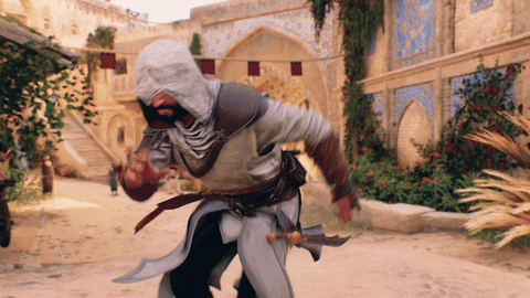 See Ya Running GIF by Assassin's Creed