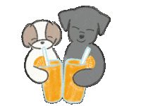 Dog Summer Sticker