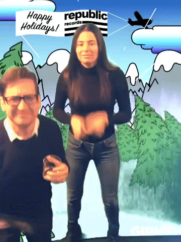 framebeta GIF by Republic Records Holiday Party GIFs