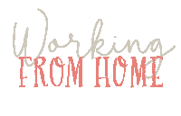 Work From Home Sticker