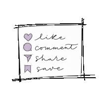Share Save Sticker