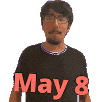 May 8 Sticker