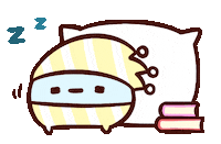sleep zzz Sticker by Dream Hugo