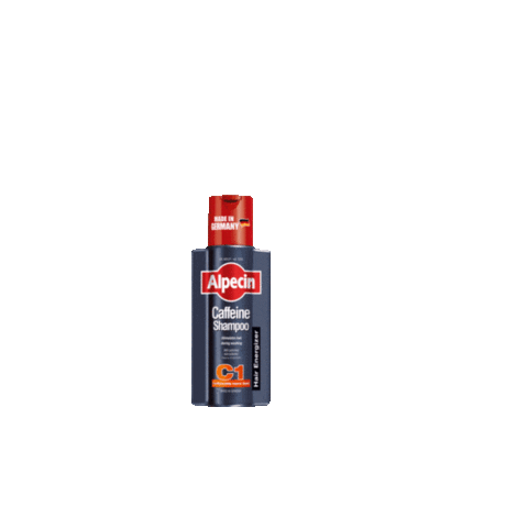 Alpecin hair loss hair growth alpecin caffeine shampoo Sticker