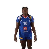 Happy Grace Zaadi Sticker by Fédération Française de Handball