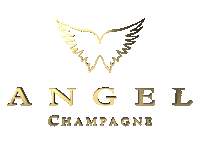 Logo Angel Sticker by ANGELCHAMPAGNE