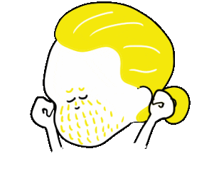 Happy Star Sticker