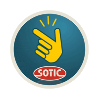 Sotic Sticker by Silvina